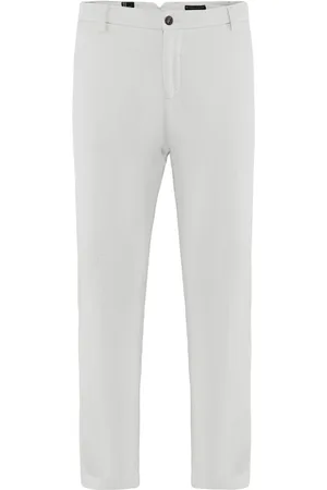 Bomboogie Hombre, Pantalones, Blanco, Talla: W38