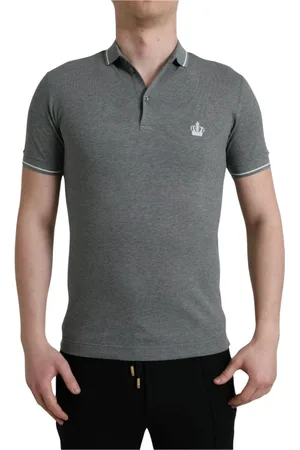 Dolce & Gabbana Hombre, Camisetas, Gris, Talla: S