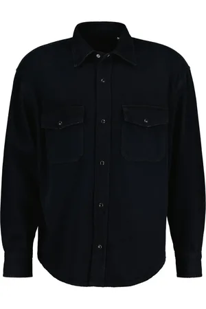 GANT Hombre, Camisas, Negro, Talla: M