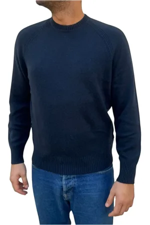 LUIGI BIANCHI MANTOVA Hombre, Jerseys, Azul, Talla: L