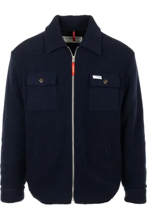 FAY Hombre, Chaquetas, Azul, Talla: L