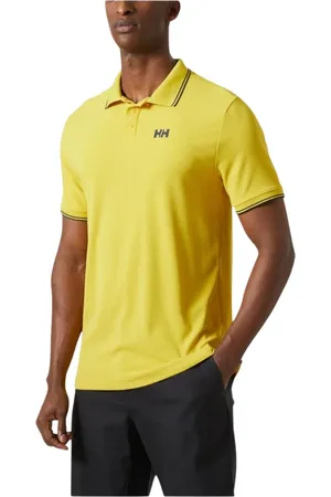 Helly Hansen Hombre, Camisetas, Amarillo, Talla: M