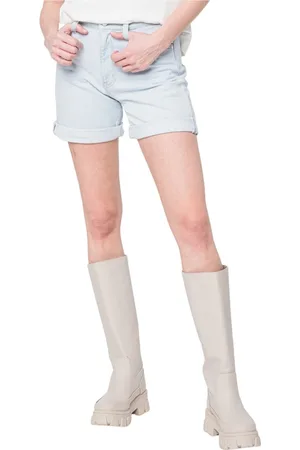 Calvin Klein Mujer, Pantalones cortos, Azul, Talla: W32