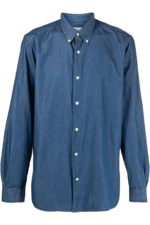 Woolrich Hombre, Camisas, Azul, Talla: S
