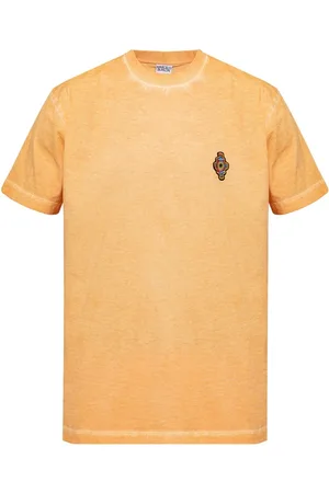 MARCELO BURLON Hombre, Camisetas, Naranja, Talla: S
