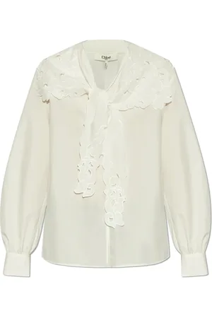 Chloé Mujer, Blusas y Camisas, Blanco, Talla: XS