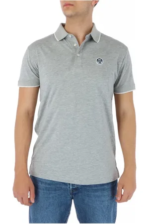 North Sails Hombre, Camisetas, Gris, Talla: L