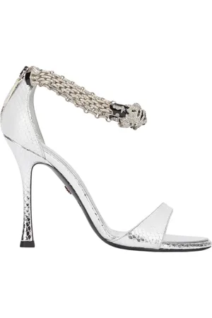 Roberto Cavalli Mujer, Zapatos, Gris, Talla: 39 EU