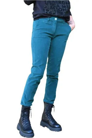 Masons Mujer, Pantalones, Verde, Talla: M