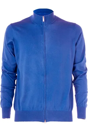 CASHMERE COMPANY Hombre, Sudaderas, Púrpura, Talla: M