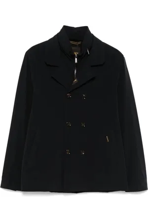 MOORER Hombre, Chaquetas, Azul, Talla: M