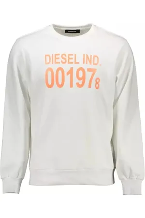 Diesel Hombre, Sudaderas, Blanco, Talla: M