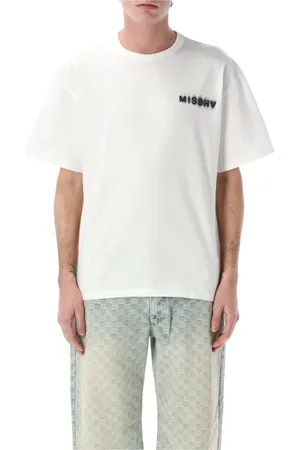 MISBHV Hombre, Camisetas, Blanco, Talla: S
