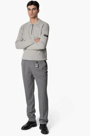 Quotrell Hombre, Jerseys, Gris, Talla: S