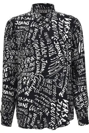 VERSACE Hombre, Camisas, Negro, Talla: XS