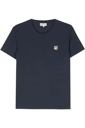 Maison Kitsuné Mujer, Camisetas, Azul, Talla: M