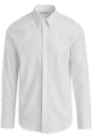 Salvatore Ferragamo Hombre, Camisas, Blanco, Talla: L