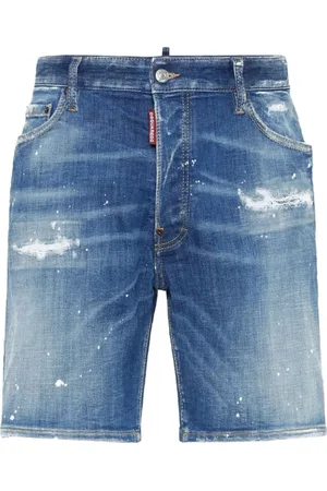 Dsquared2 Hombre, Pantalones cortos, Azul, Talla: L