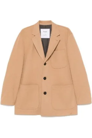 HEVO Hombre, Chaquetas, Marrón, Talla: M