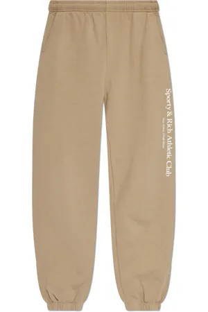 Sporty & Rich Unisex, Pantalones, Marrón, Talla: M