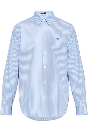 VERSACE Hombre, Camisas, Azul, Talla: 2XL