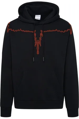 MARCELO BURLON Hombre, Sudaderas, Negro, Talla: S