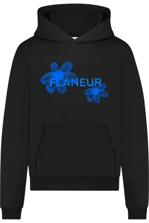 FLÂNEUR Hombre, Sudaderas, Negro, Talla: XL