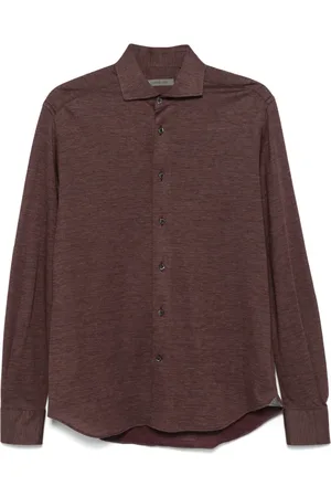 corneliani Hombre, Camisas, Púrpura, Talla: L