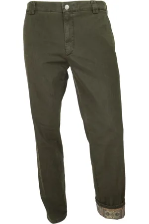 Meyer Hombre, Pantalones, Verde, Talla: W27