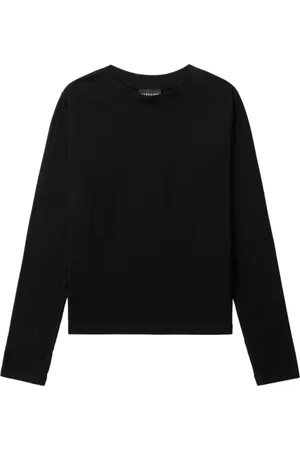 Herskind Mujer, Camisetas, Negro, Talla: L