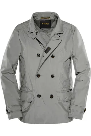 MOORER Hombre, Chaquetas, Gris, Talla: 2XL