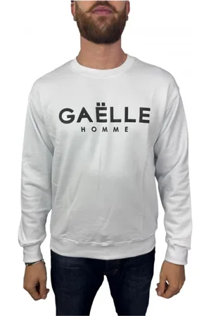GAËLLE Hombre, Sudaderas, Blanco, Talla: M