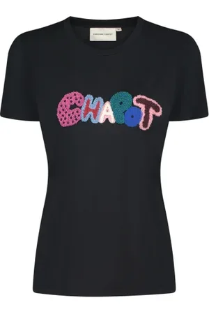 Fabienne Chapot Mujer, Camisetas, Negro, Talla: S