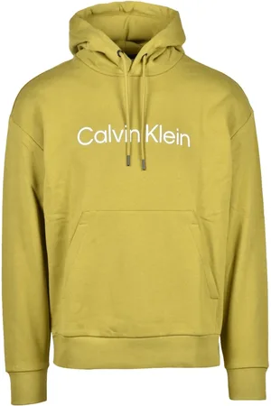 Calvin Klein Hombre, Sudaderas, Verde, Talla: XS