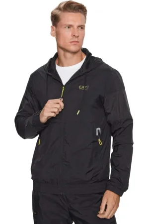 EA7 Hombre, Sudaderas, Negro, Talla: M