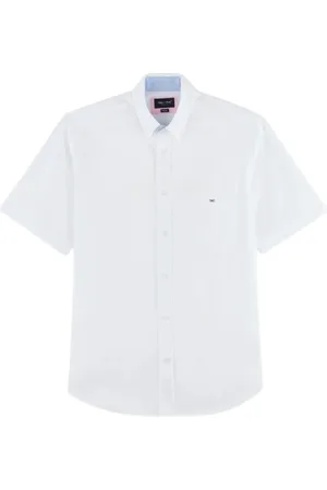 Eden Park Hombre, Camisas, Blanco, Talla: M