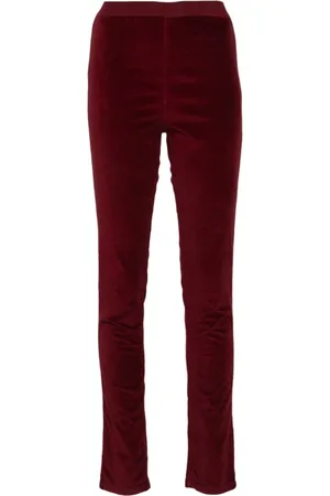 UMA WANG Mujer, Pantalones, Rojo, Talla: S