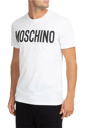 Moschino Hombre, Camisetas, Blanco, Talla: M