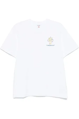 Casablanca Hombre, Camisetas, Blanco, Talla: L