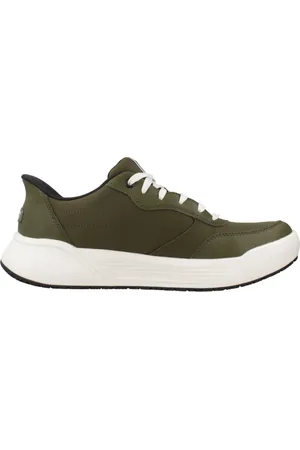 Skechers Hombre, Zapatos, Verde, Talla: 41 EU