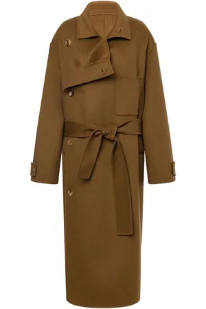 Serafini Mujer, Abrigos, Marrón, Talla: M