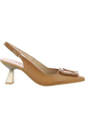 Hispanitas Mujer, Zapatos, Marrón, Talla: 40 EU
