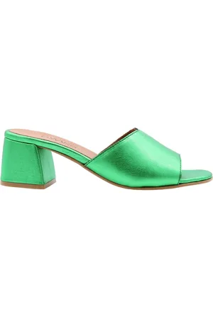 DWRS Mujer, Zapatos, Verde, Talla: 36 EU