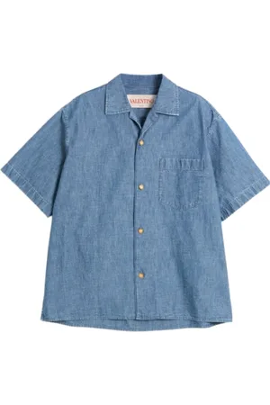 VALENTINO Hombre, Camisas, Azul, Talla: S