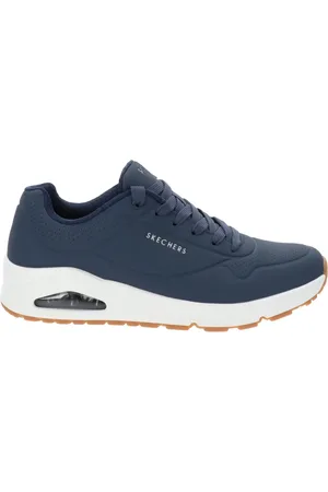 Skechers Hombre, Zapatos, Azul, Talla: 41 EU