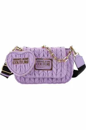 VERSACE Mujer, Bolsos, Púrpura, Talla: ONE Size