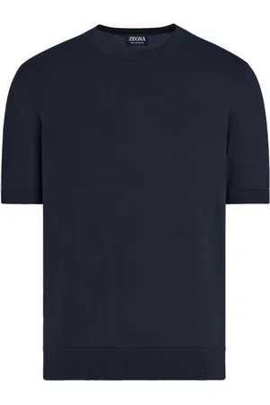 Ermenegildo Zegna Hombre, Camisetas, Azul, Talla: XL