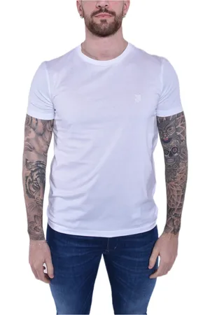 Dondup Hombre, Camisetas, Blanco, Talla: XL