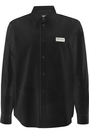 VERSACE Hombre, Camisas, Negro, Talla: S