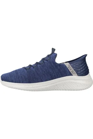 Skechers Hombre, Zapatos, Azul, Talla: 41 EU